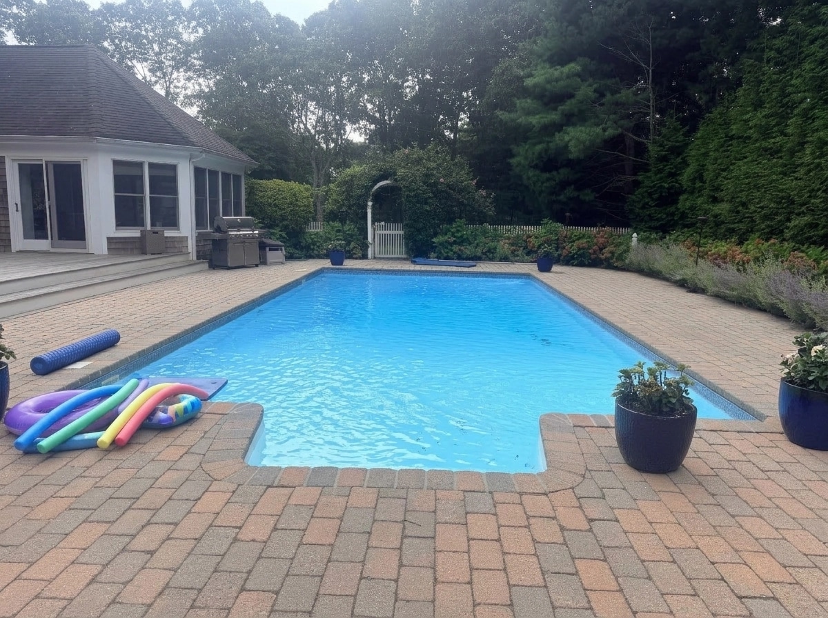 Yard design in no_style style — photo by GenRoom AI