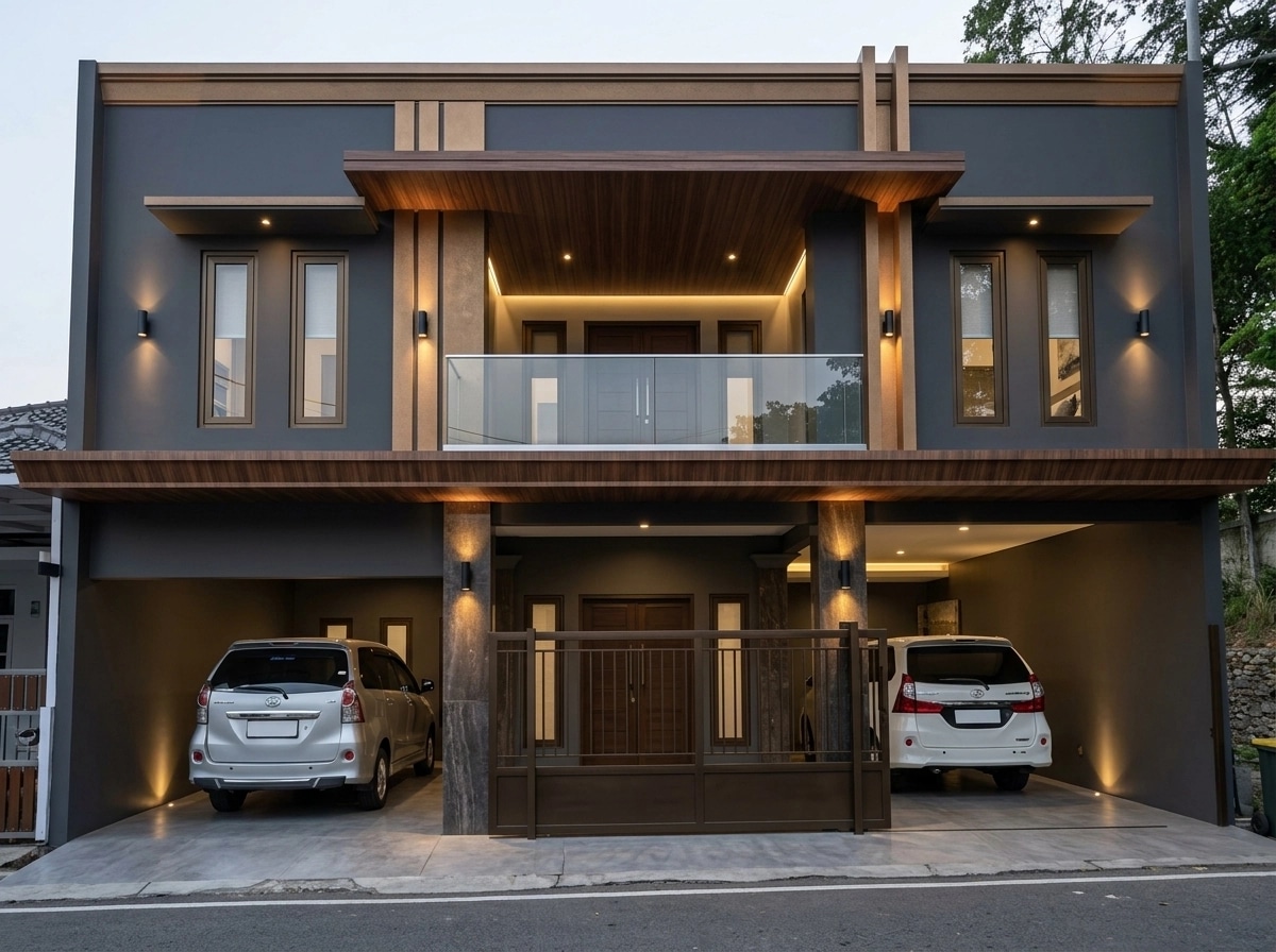 Minimalist Facade Facade design — facade photo by GenRoom AI