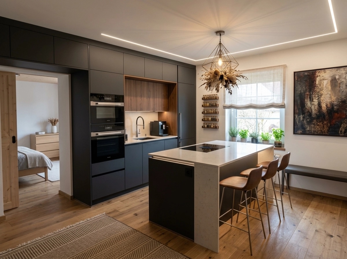 Contemporary Kitchen design — interior photo by GenRoom AI
