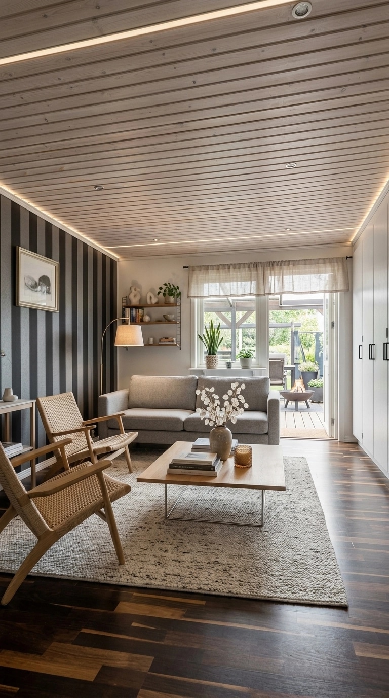 Scandinavian Living Room design — interior photo by GenRoom AI