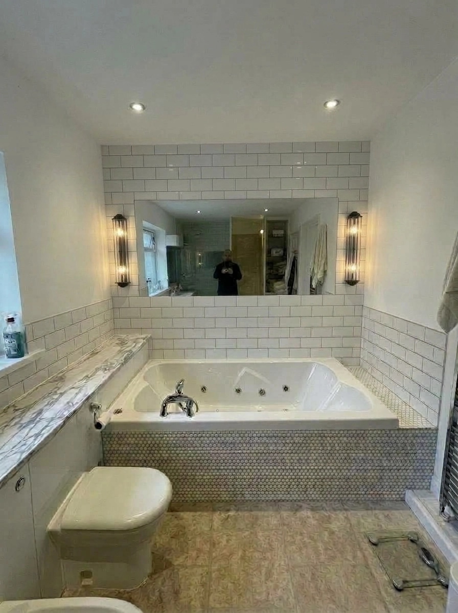 Bathroom interior in no_style style — photo by GenRoom AI
