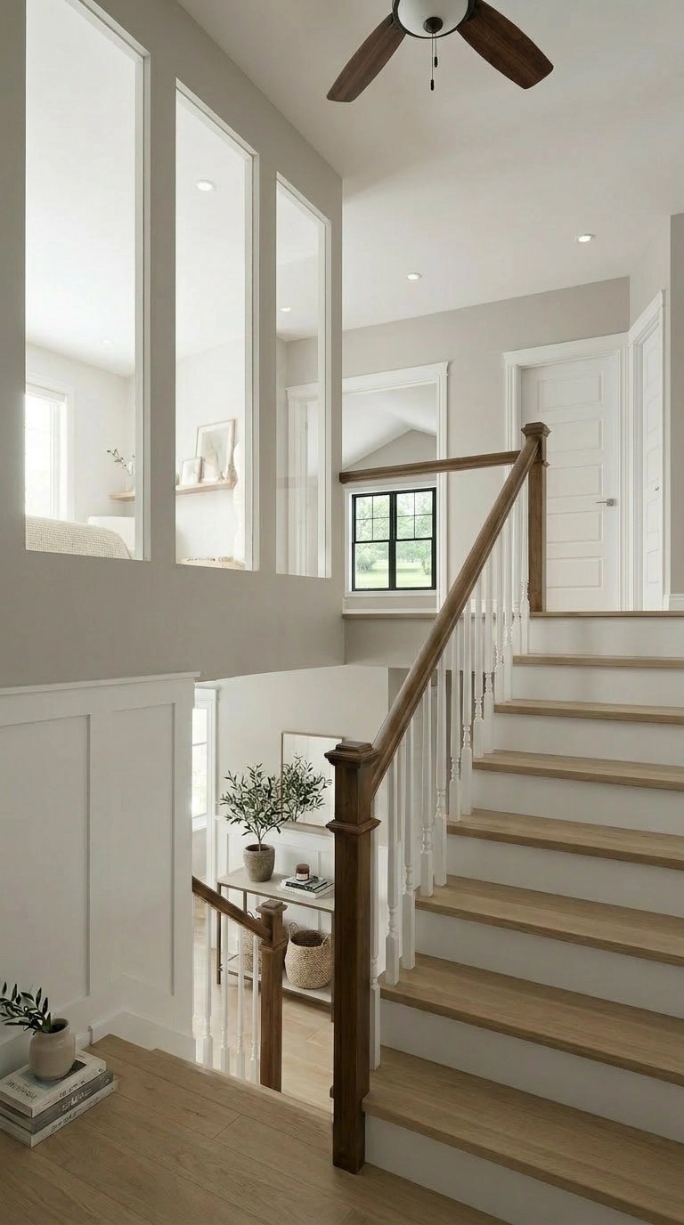 Modern Farmhouse Hallway design — interior photo by GenRoom AI