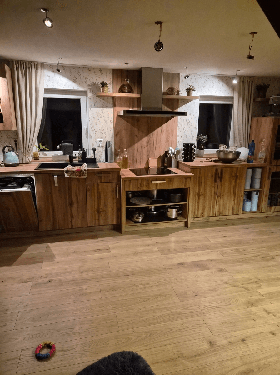 Scandinavian Kitchen design — interior photo by GenRoom AI