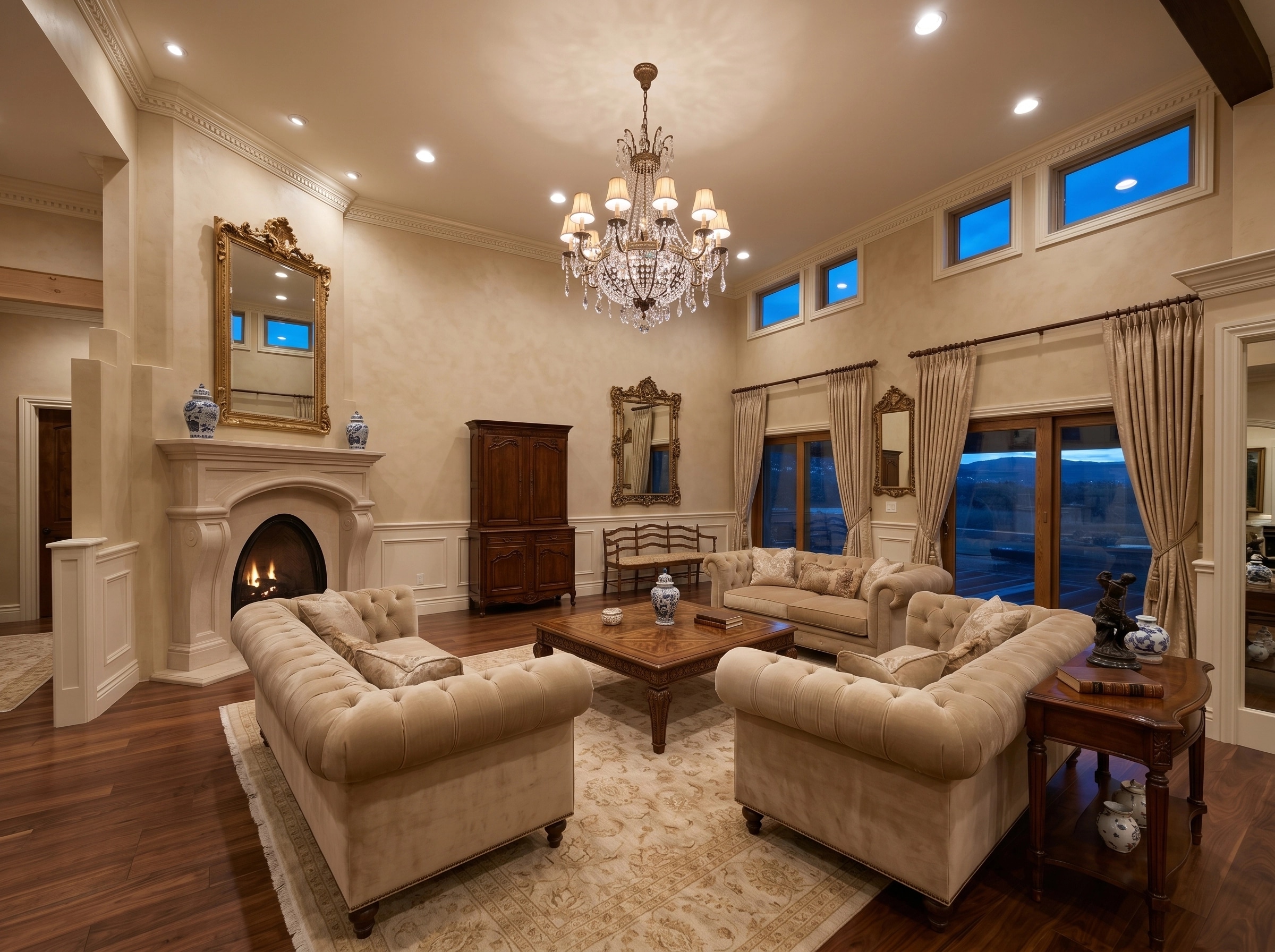 Interior design in Classic style — Living Room by GenRoom AI
