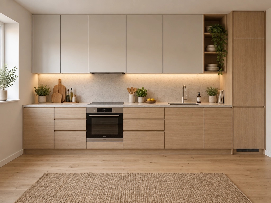 Interior design in Scandinavian style — Kitchen by GenRoom AI