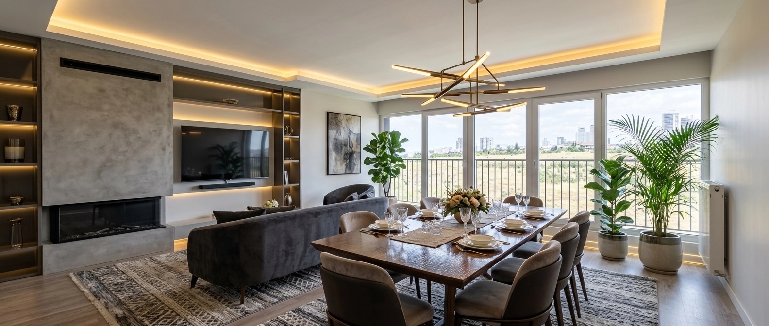 Interior design in Contemporary style — dining_room by GenRoom AI