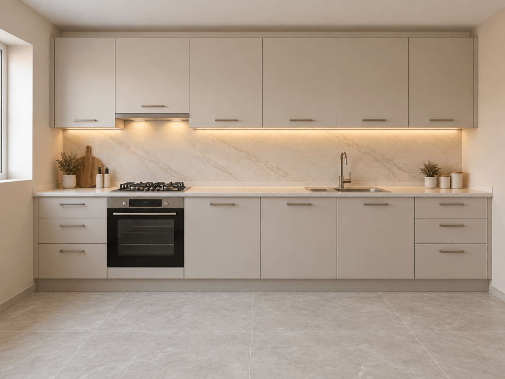 Kitchen interior in no_style style — photo by GenRoom AI