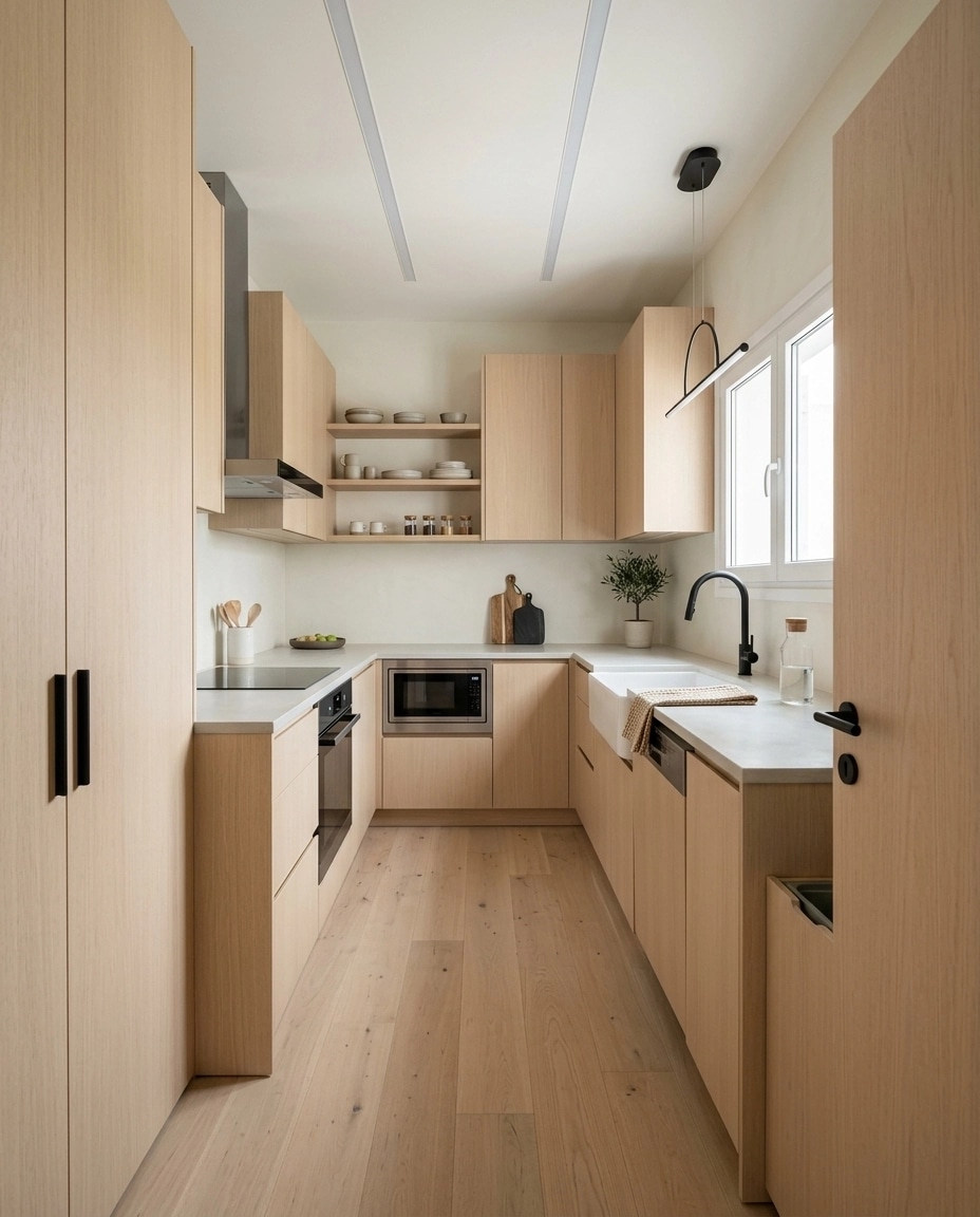 Interior design in Scandinavian style — Kitchen by GenRoom AI