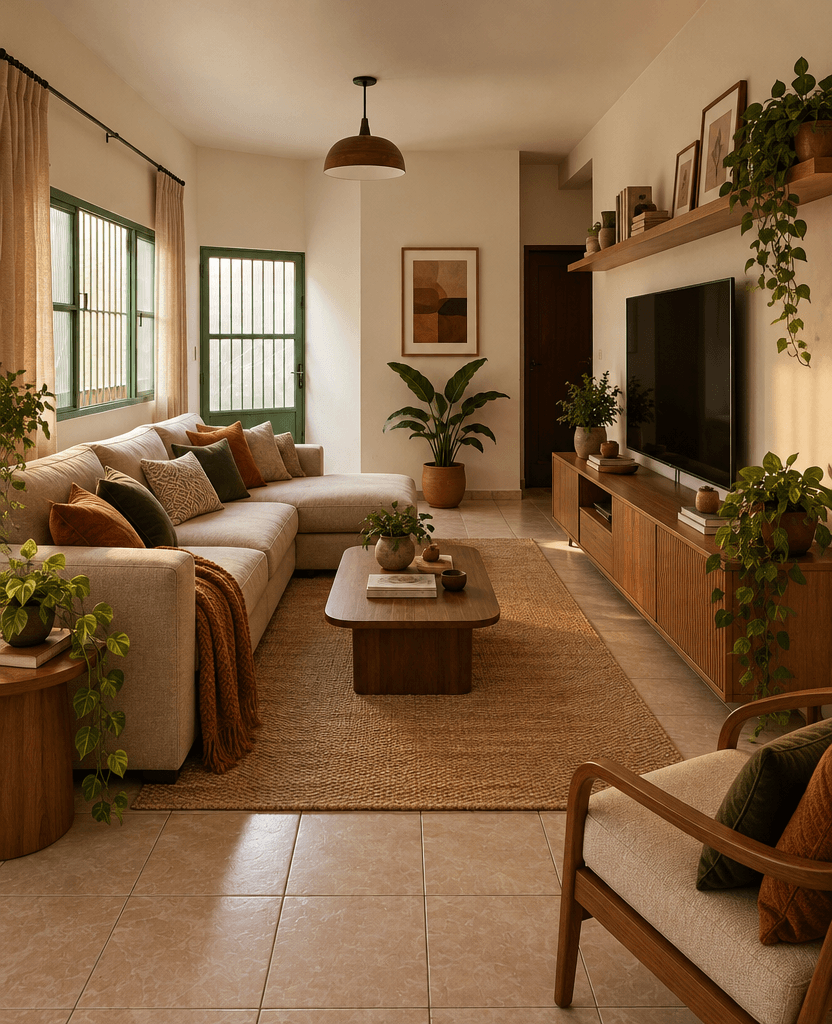 Interior design in Contemporary style — Living Room by GenRoom AI