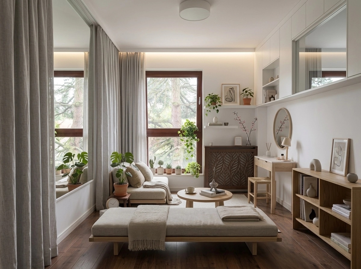 Scandinavian Living Room design — interior photo by GenRoom AI