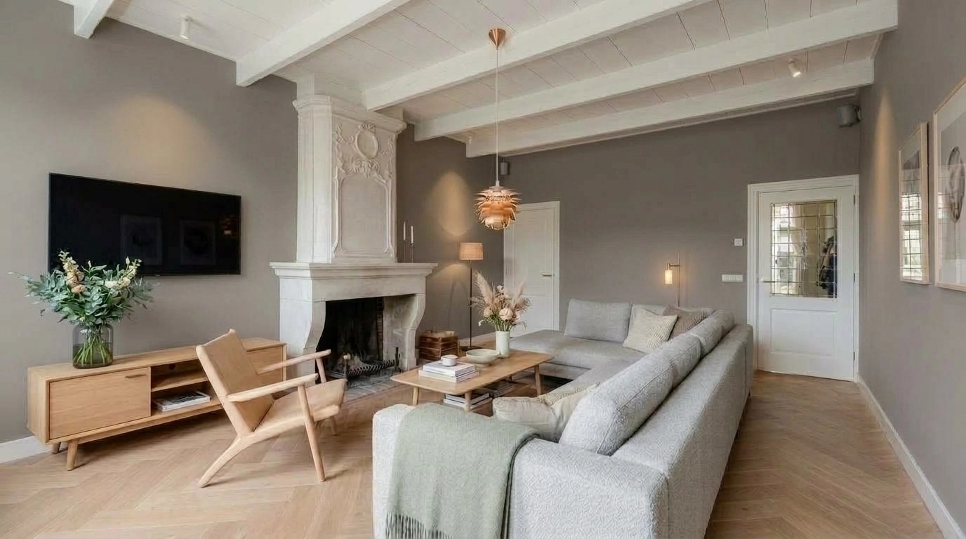 Scandinavian Living Room design — interior photo by GenRoom AI