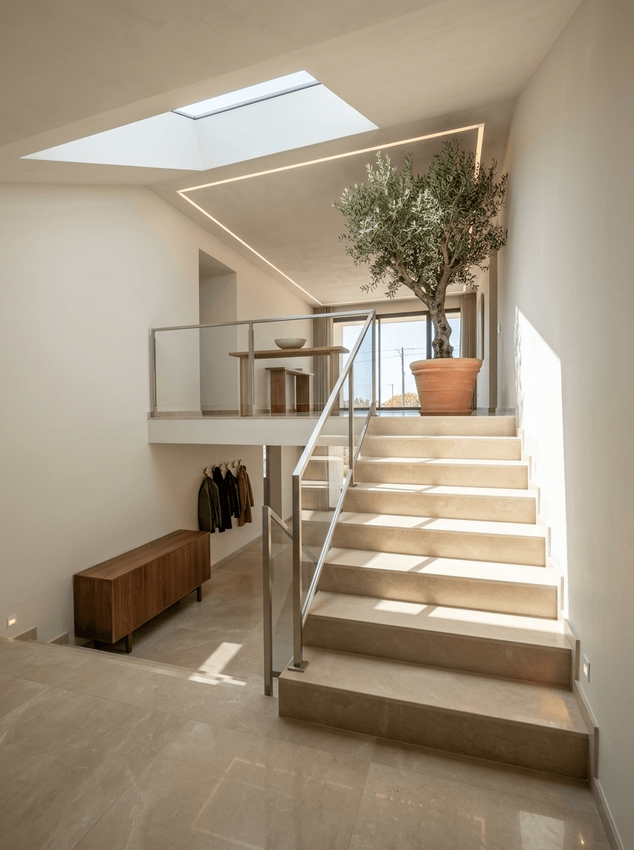 Hallway interior in no_style style — photo by GenRoom AI