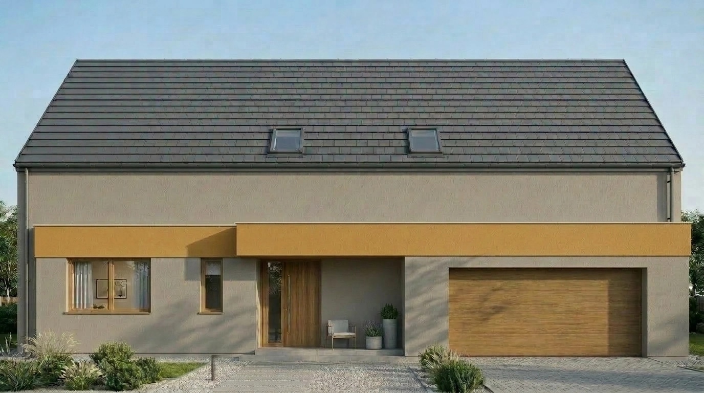 Scandinavian Facade Facade design — facade photo by GenRoom AI