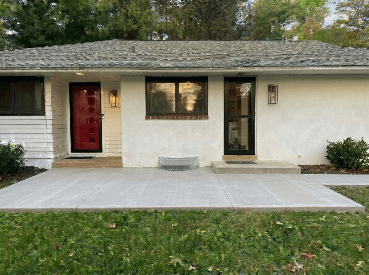 Yard design in no_style style — photo by GenRoom AI