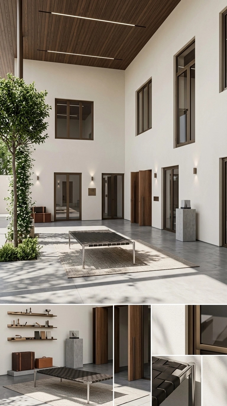 Facade design in Minimalist Facade style — photo by GenRoom AI