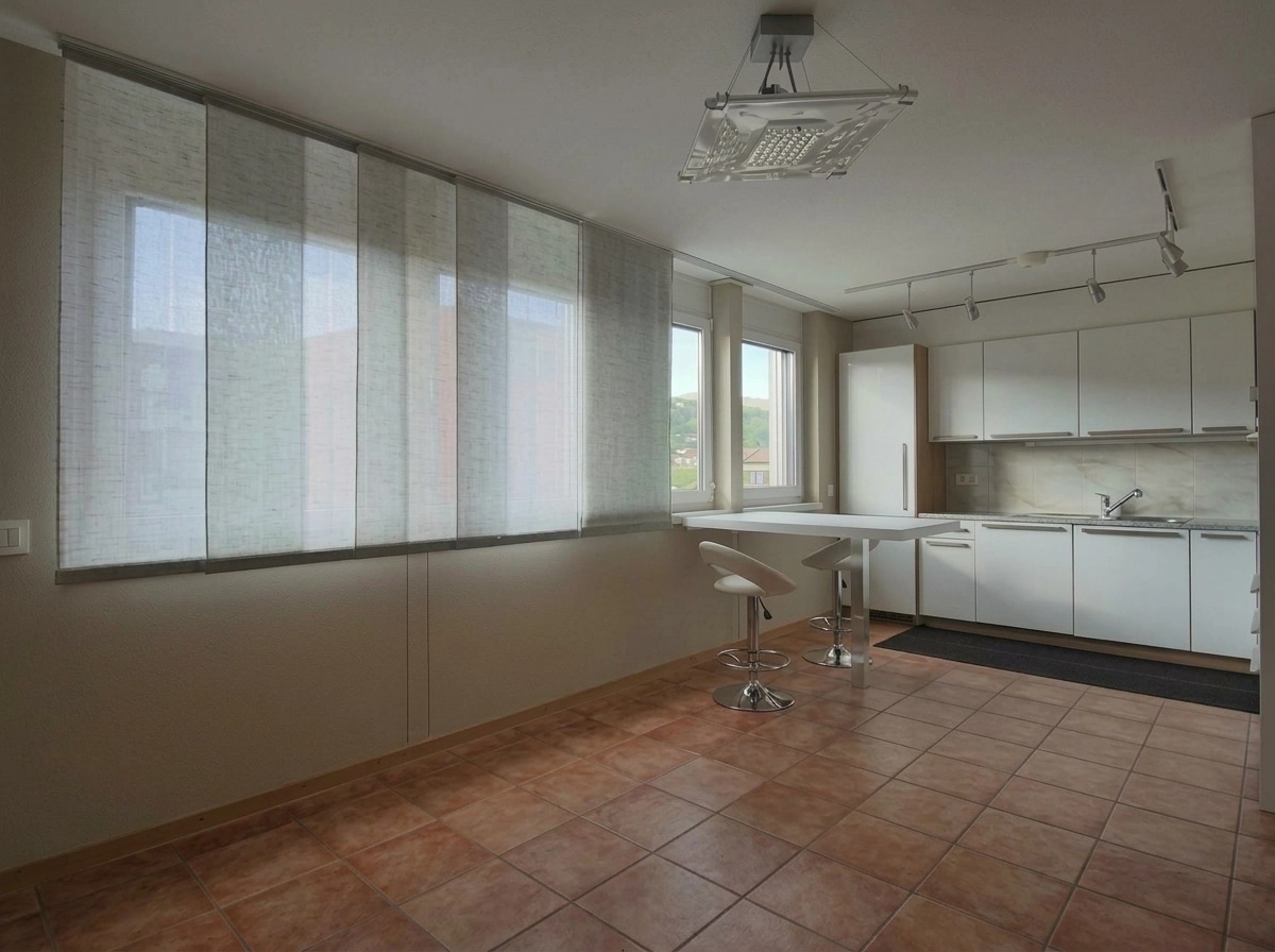 Kitchen interior in no_style style — photo by GenRoom AI