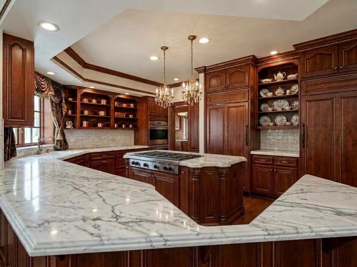 Kitchen interior in Classic style — photo by GenRoom AI