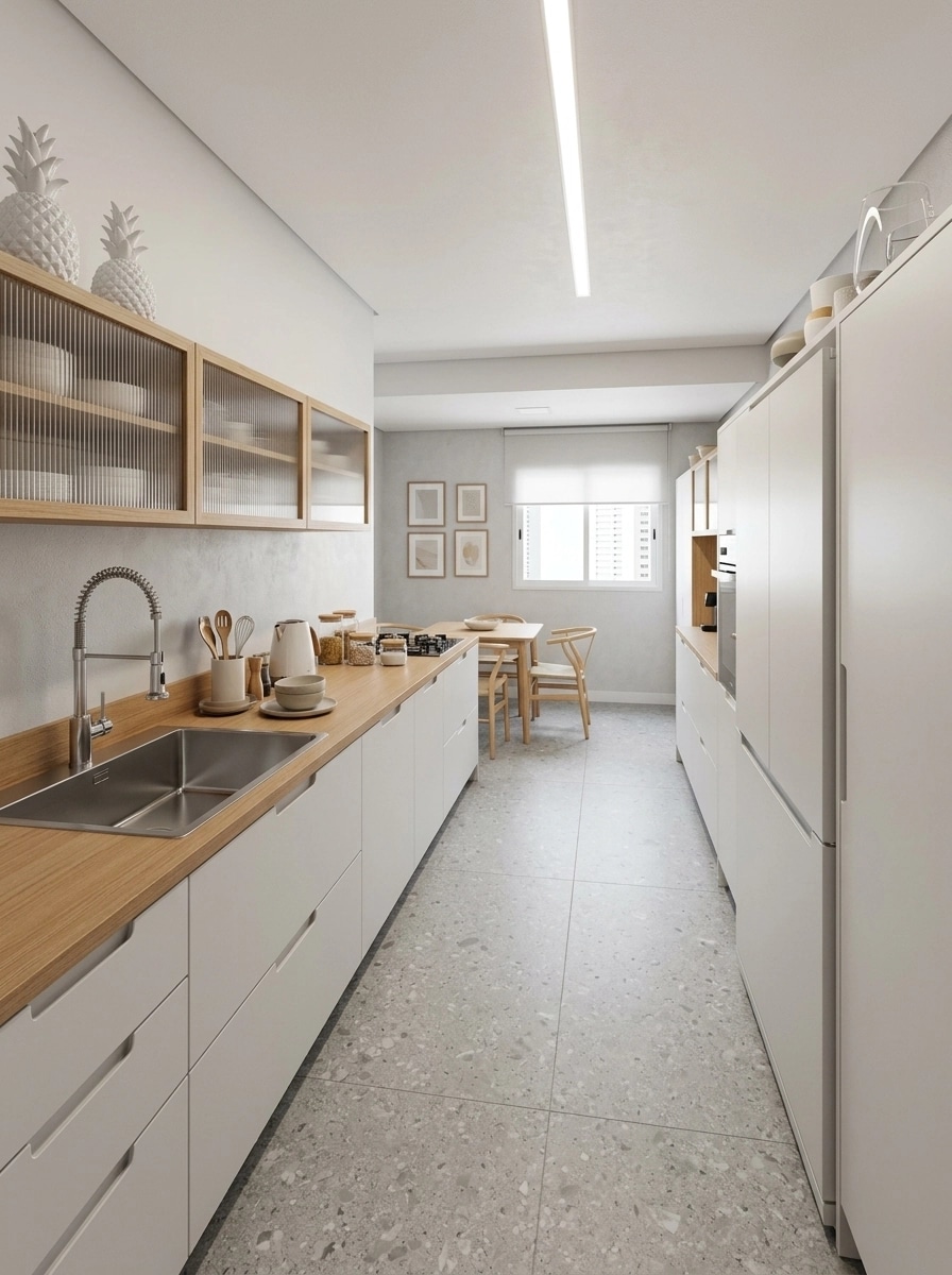 Interior design in Scandinavian style — Kitchen by GenRoom AI