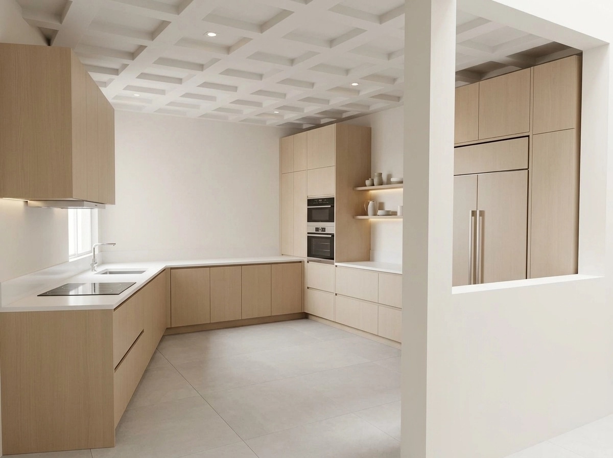Minimalism Kitchen design — interior photo by GenRoom AI