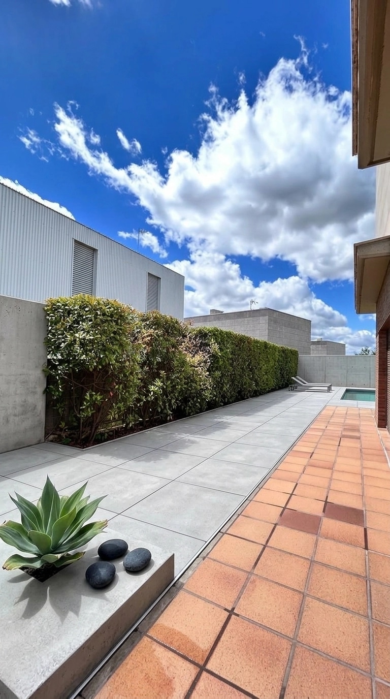 Landscape design in Minimalist Yard style — Yard by GenRoom AI