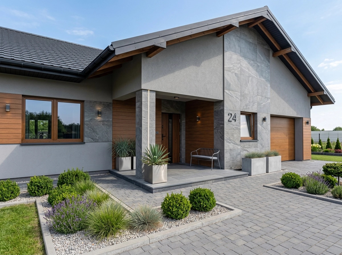 Contemporary Facade Facade design — facade photo by GenRoom AI