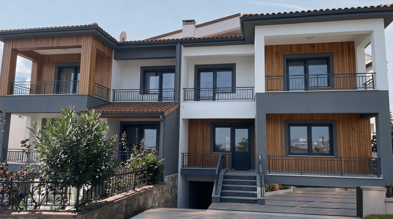 Facade design in Contemporary Facade style — Facade by GenRoom AI