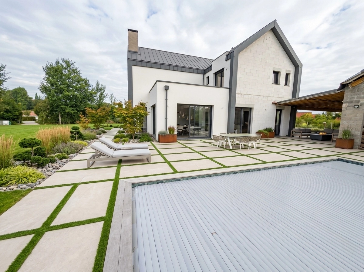 Landscape design in Contemporary Yard style — Yard by GenRoom AI