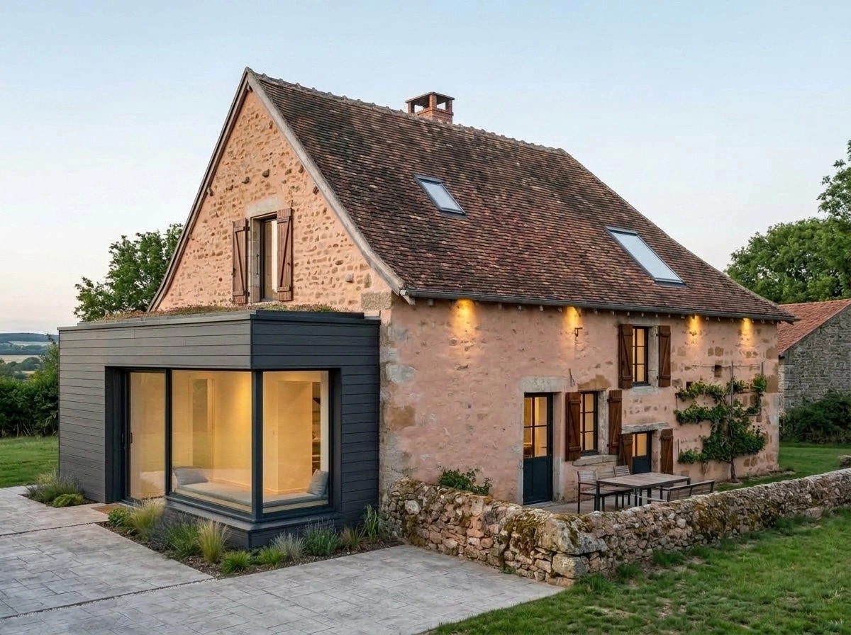Facade design in Contemporary Facade style — Facade by GenRoom AI