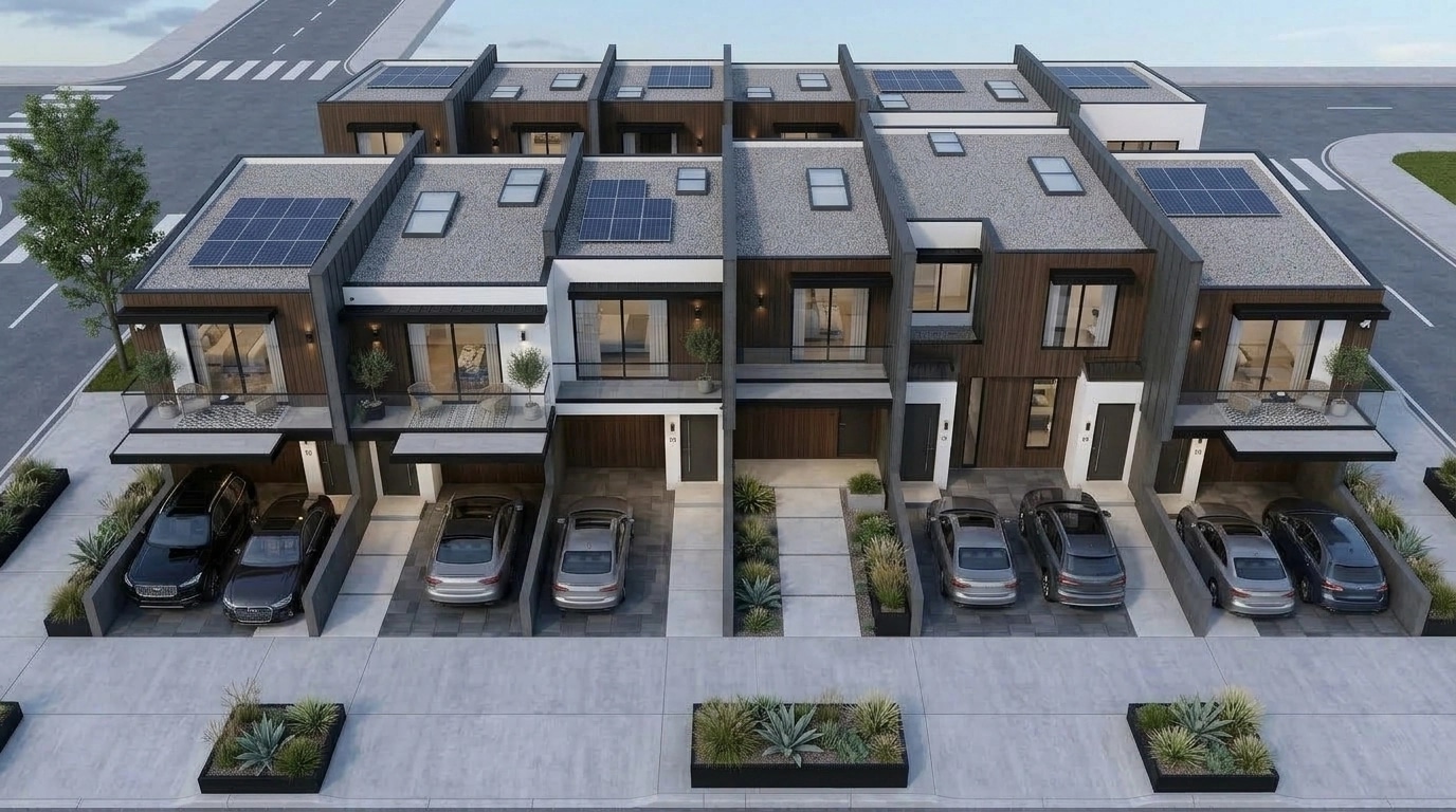 Facade design in Contemporary Facade style — Facade by GenRoom AI