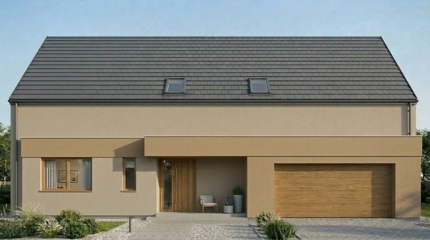 Scandinavian Facade Facade design — facade photo by GenRoom AI