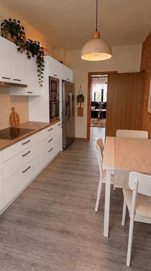 Interior design in Scandinavian style — Kitchen by GenRoom AI