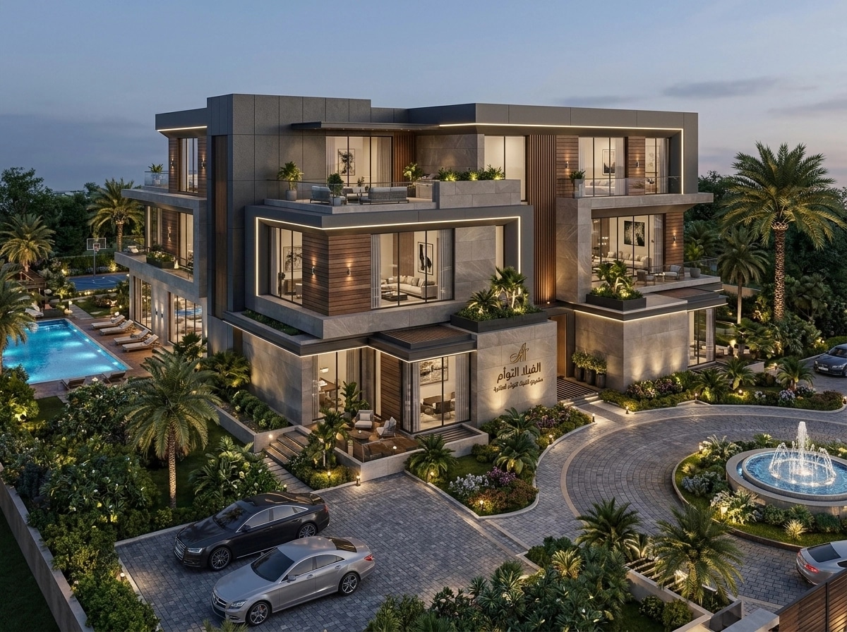 Contemporary Facade Facade design — facade photo by GenRoom AI