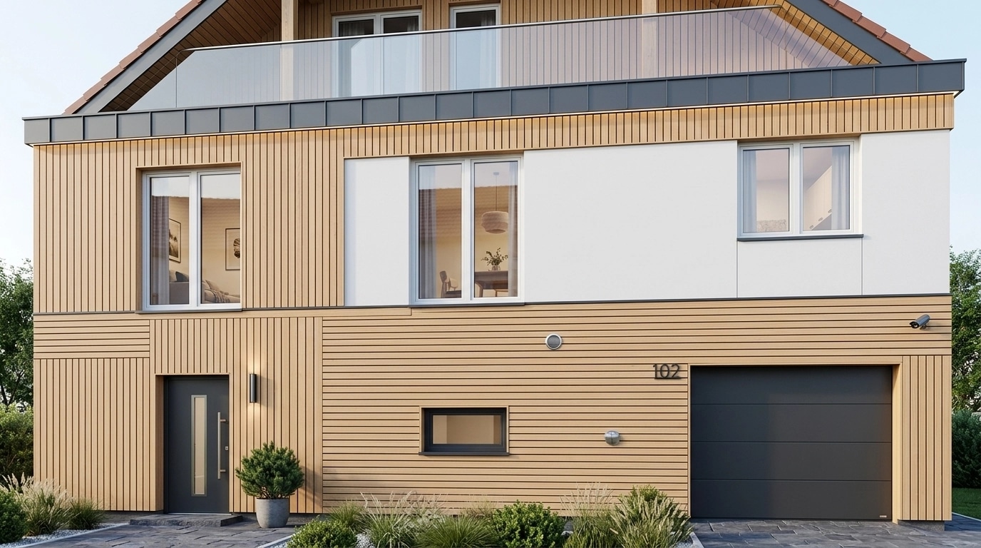 Scandinavian Facade Facade design — facade photo by GenRoom AI