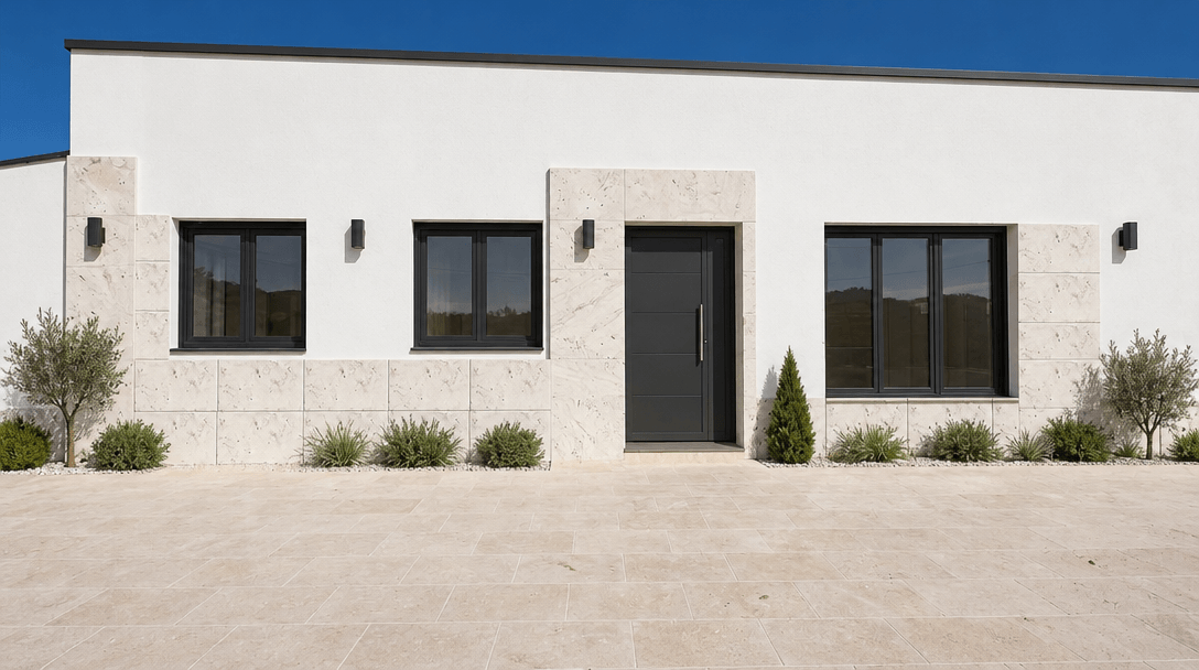 Minimalist Facade Facade design — facade photo by GenRoom AI