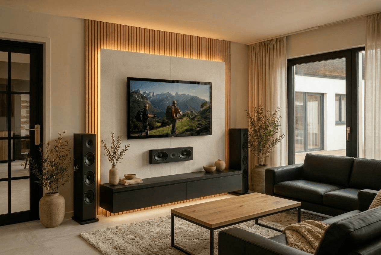 Interior design in Japandi style — Living Room by GenRoom AI