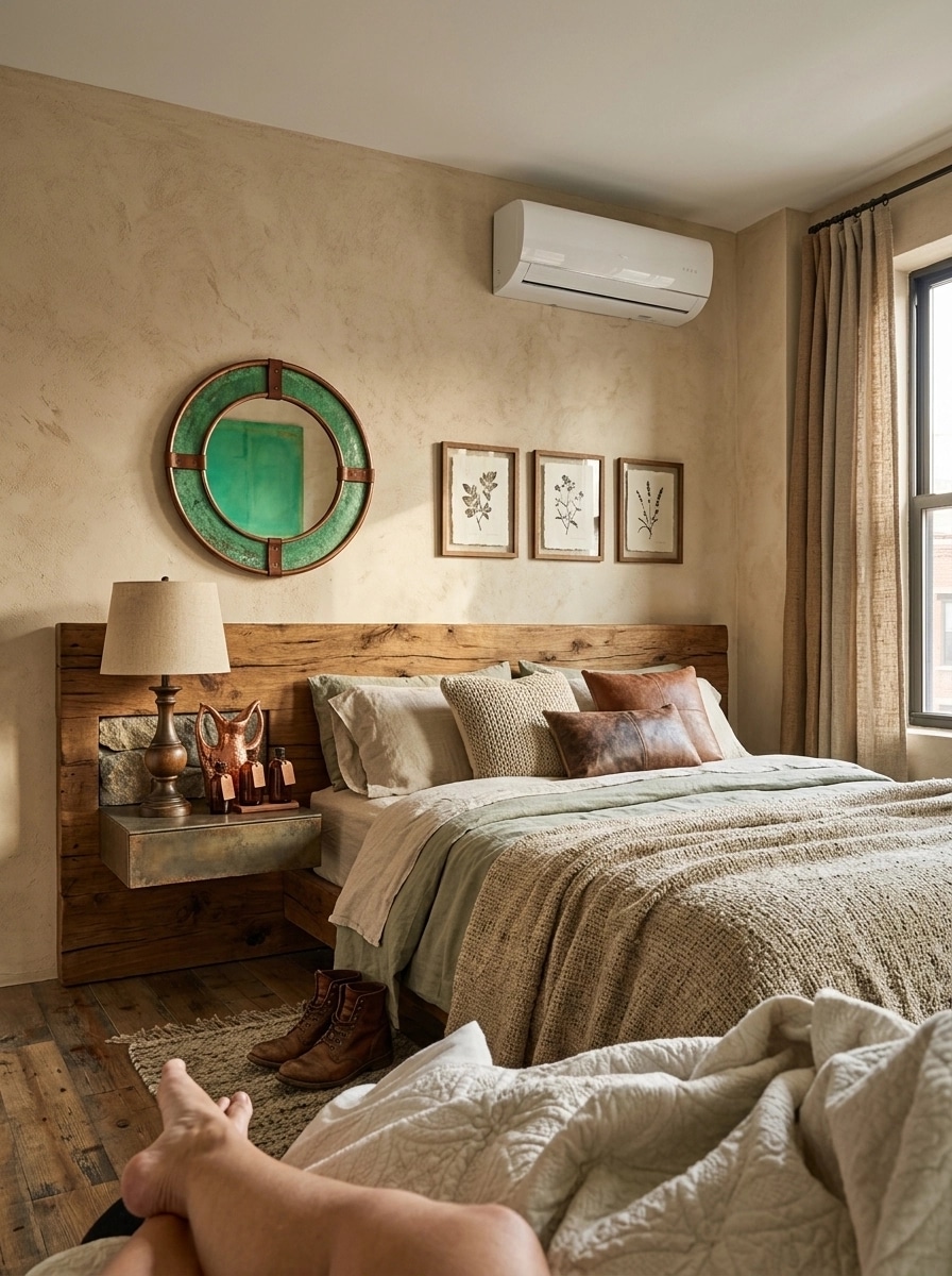 Rustic Bedroom design — interior photo by GenRoom AI