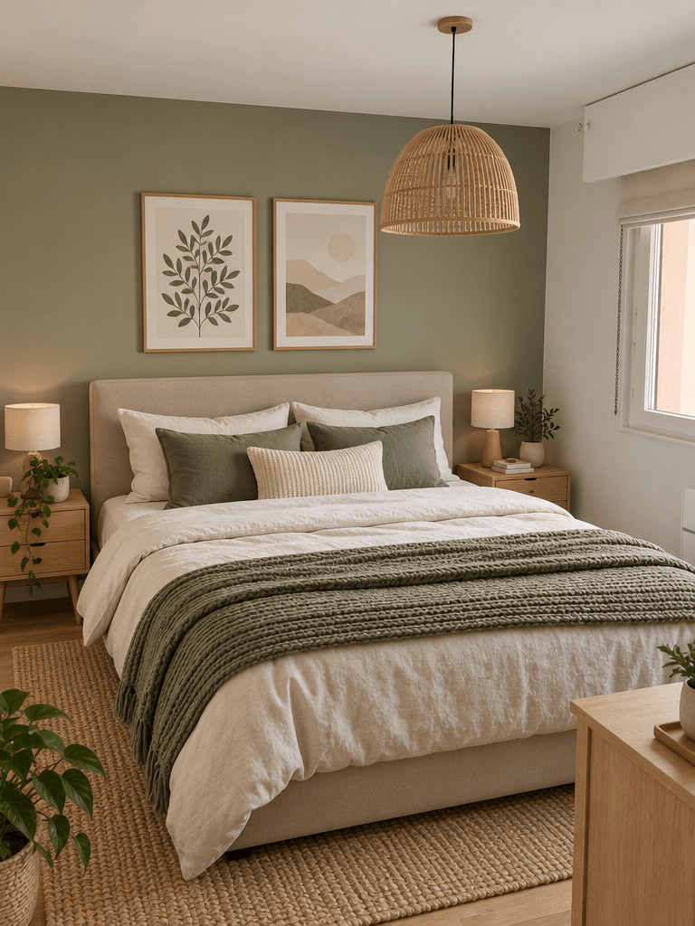 Interior design in Scandinavian style — Bedroom by GenRoom AI