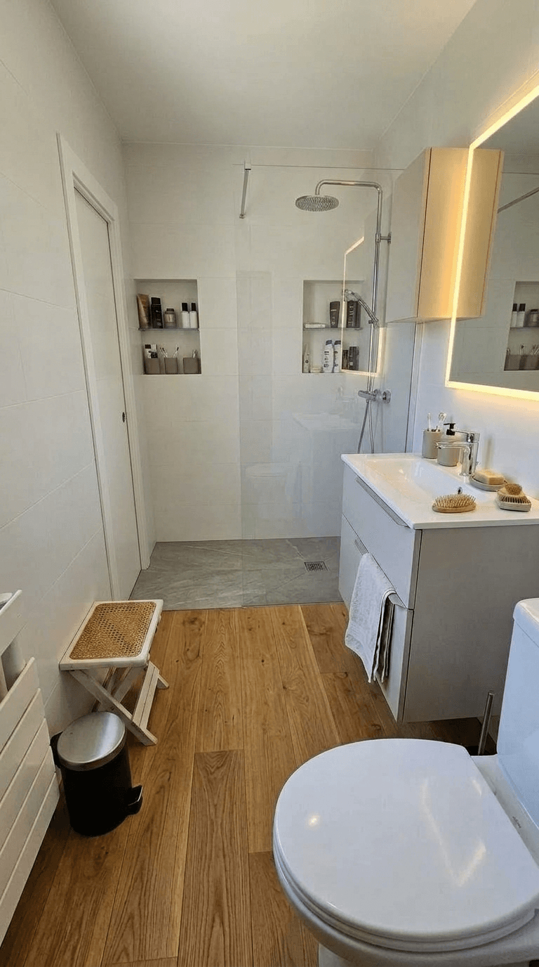 Bathroom interior in no_style style — photo by GenRoom AI