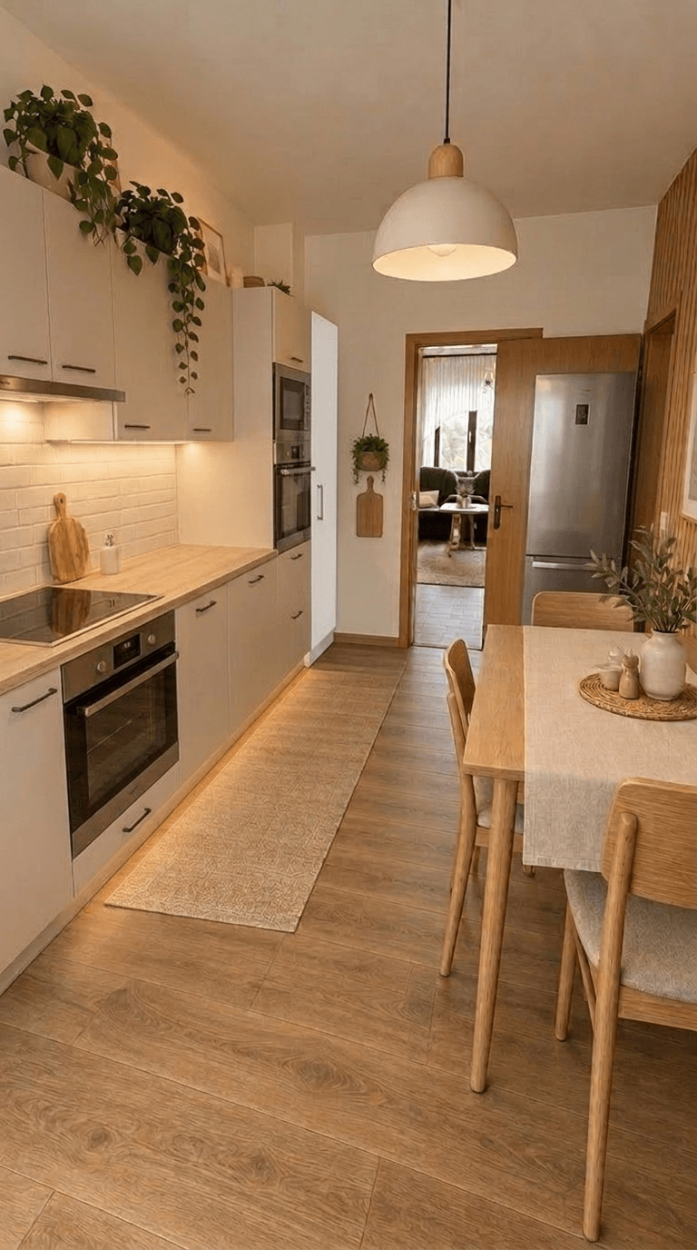 Interior design in Scandinavian style — Kitchen by GenRoom AI