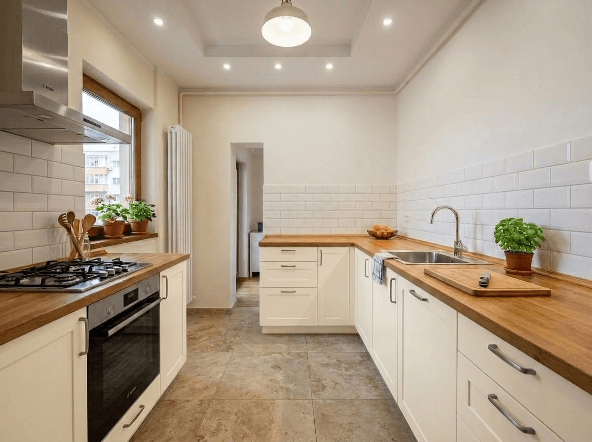 Kitchen interior in no_style style — photo by GenRoom AI