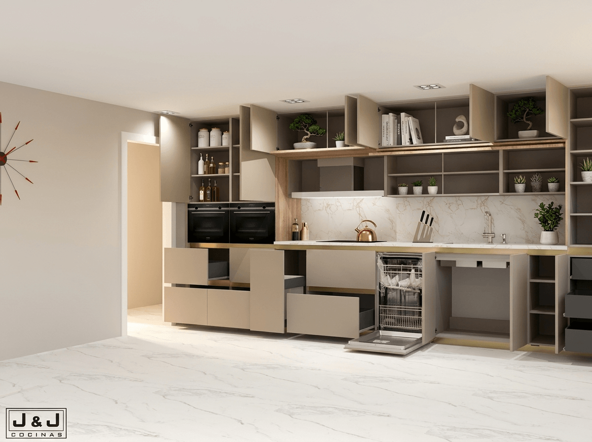 Kitchen interior in no_style style — photo by GenRoom AI