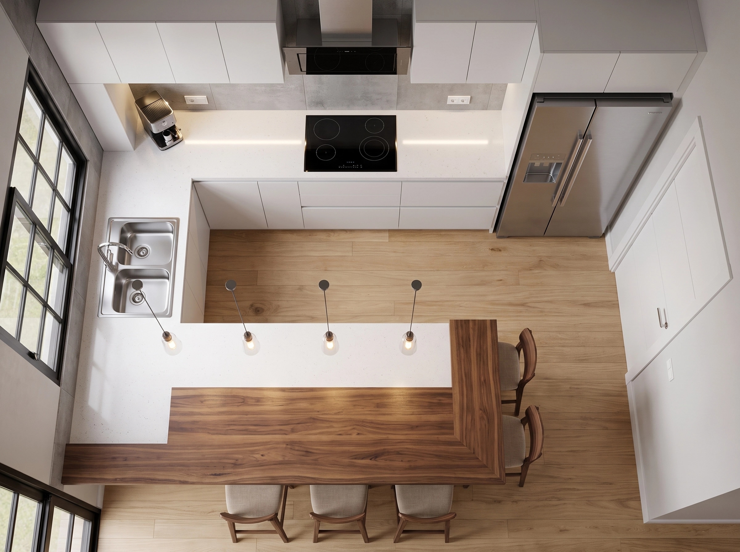 Interior design in Contemporary style — Living Room by GenRoom AI