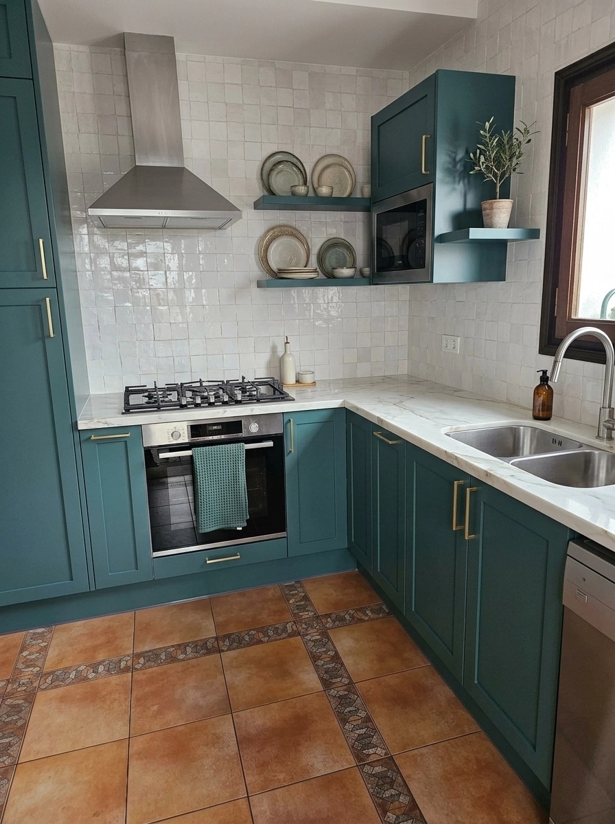 Kitchen interior in no_style style — photo by GenRoom AI