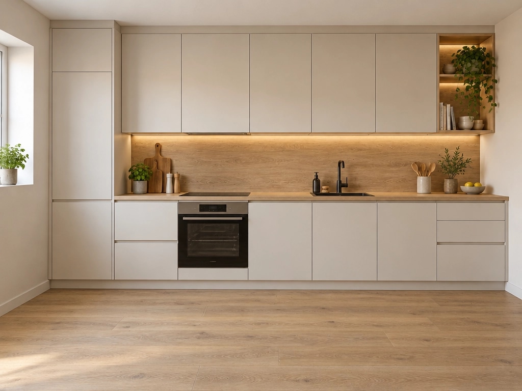 Interior design in Scandinavian style — Kitchen by GenRoom AI