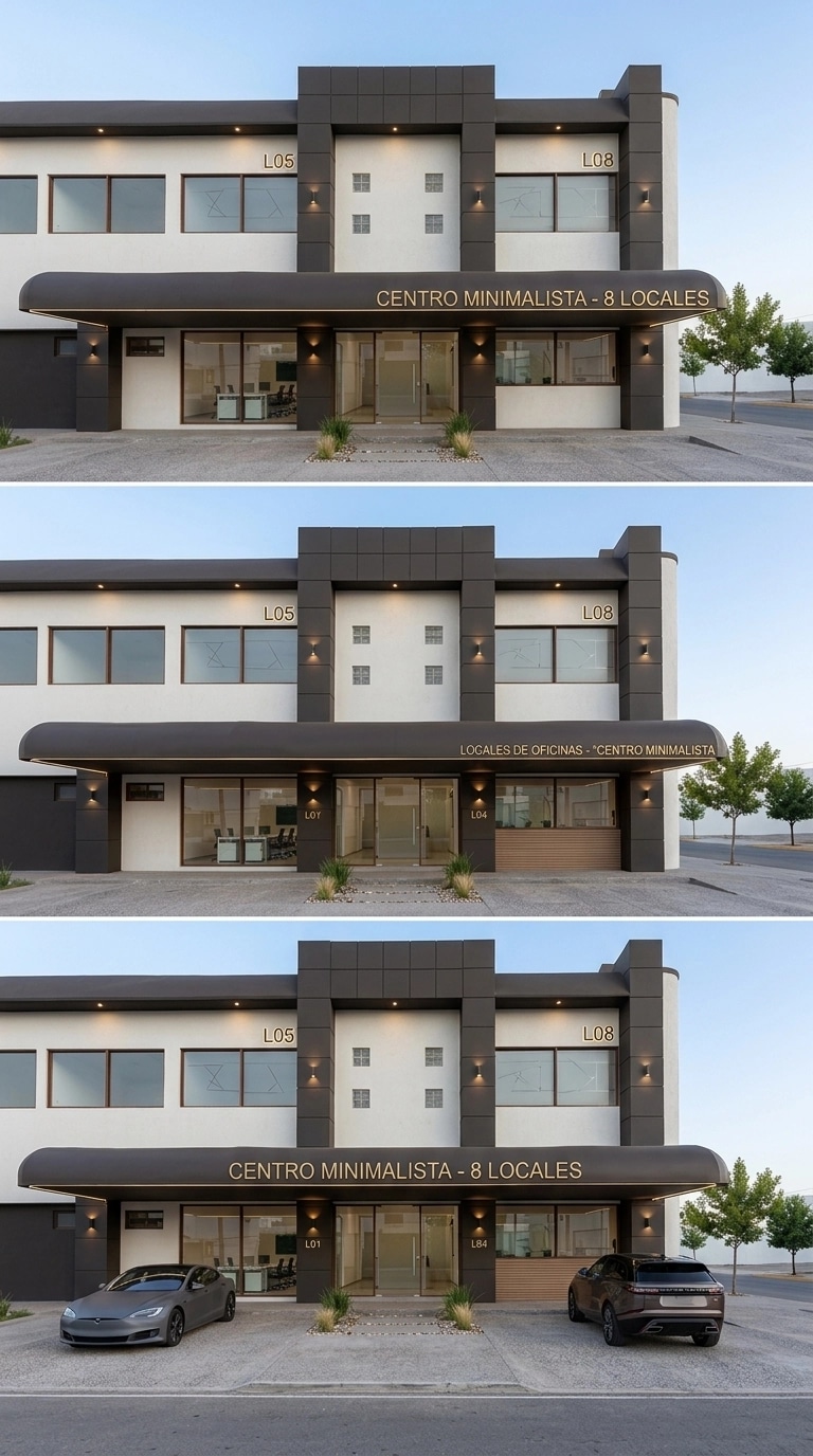 Minimalist Facade Facade design — facade photo by GenRoom AI
