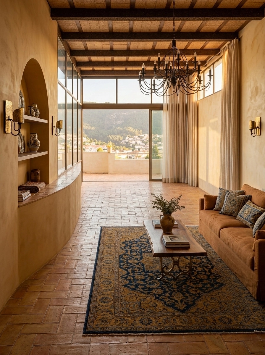 Interior design in Mediterranean style — Living Room by GenRoom AI