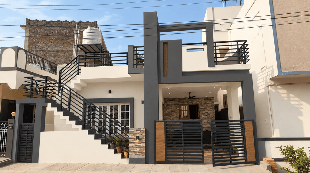 Contemporary Facade Facade design — facade photo by GenRoom AI
