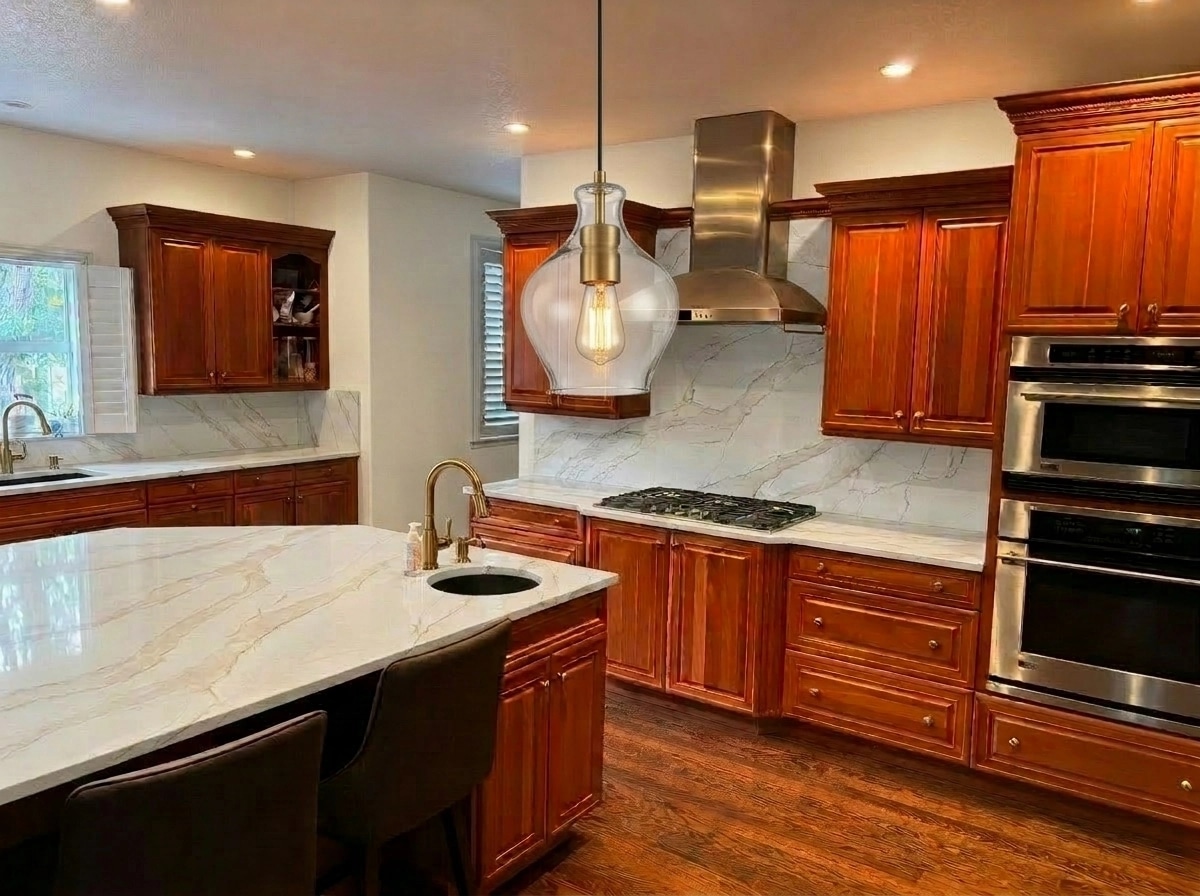 Interior design in Coastal / Hamptons style — Kitchen by GenRoom AI