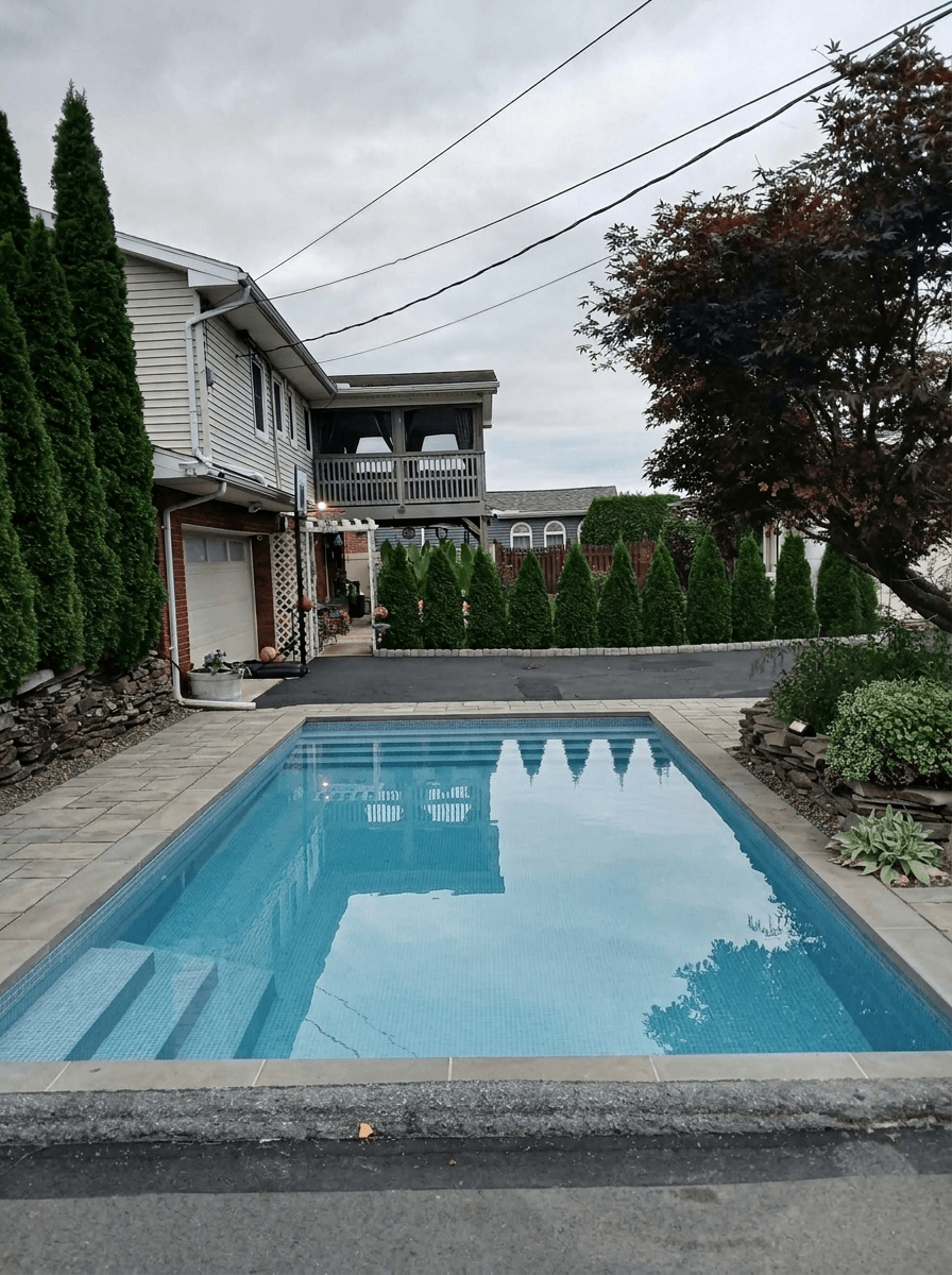 Yard design in no_style style — photo by GenRoom AI