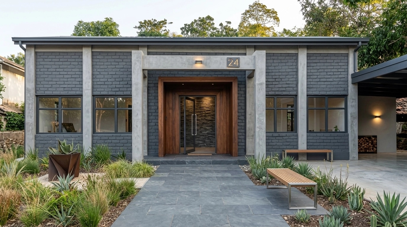 Contemporary Facade Facade design — facade photo by GenRoom AI